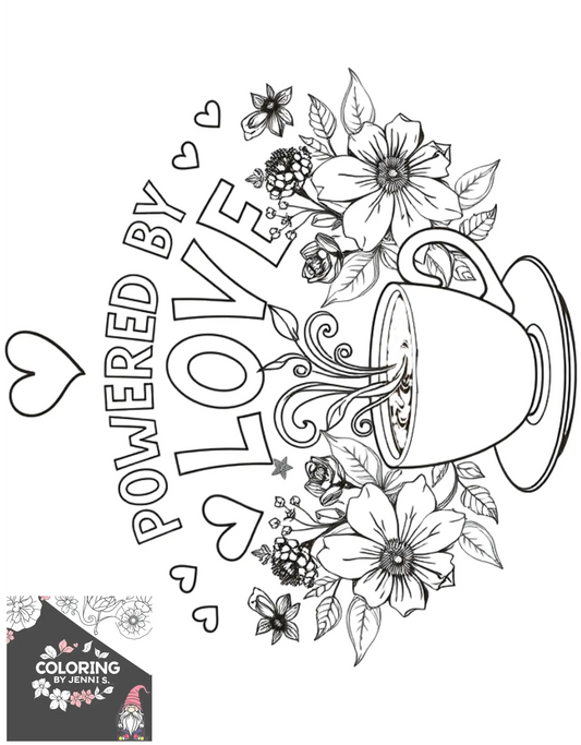 Custom Coloring Book -BUNDLE -Digital Copies -2 Books with 40 Pictures each - Coloring by Jenni S.