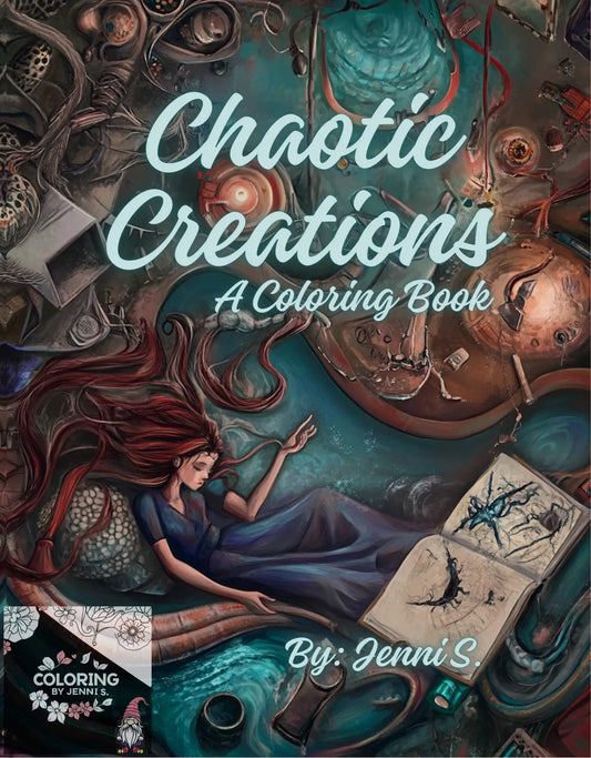 Coloring book cover.