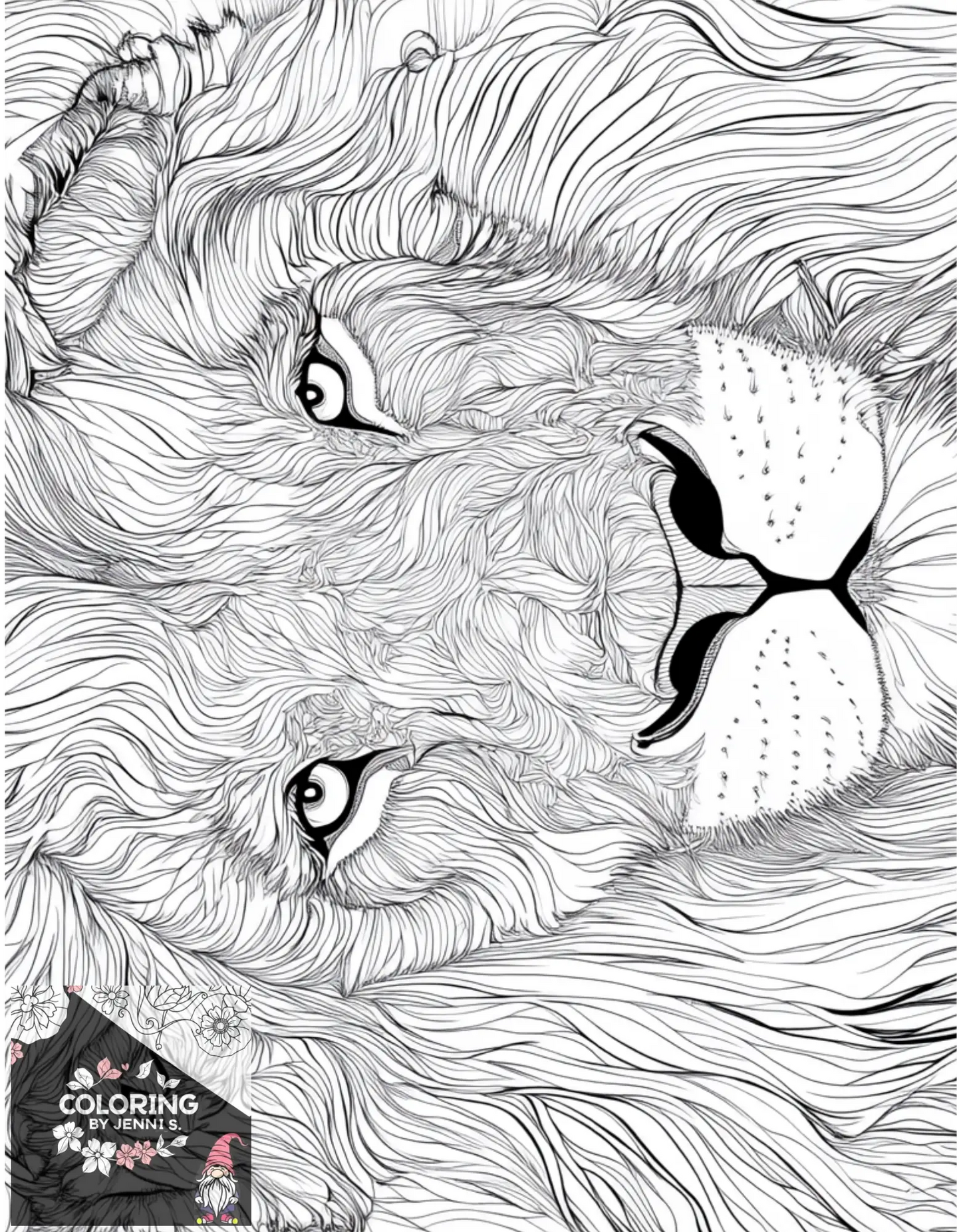 Custom Coloring Book -BUNDLE -Digital Copies -2 Books with 20 Pictures each - Coloring by Jenni S.