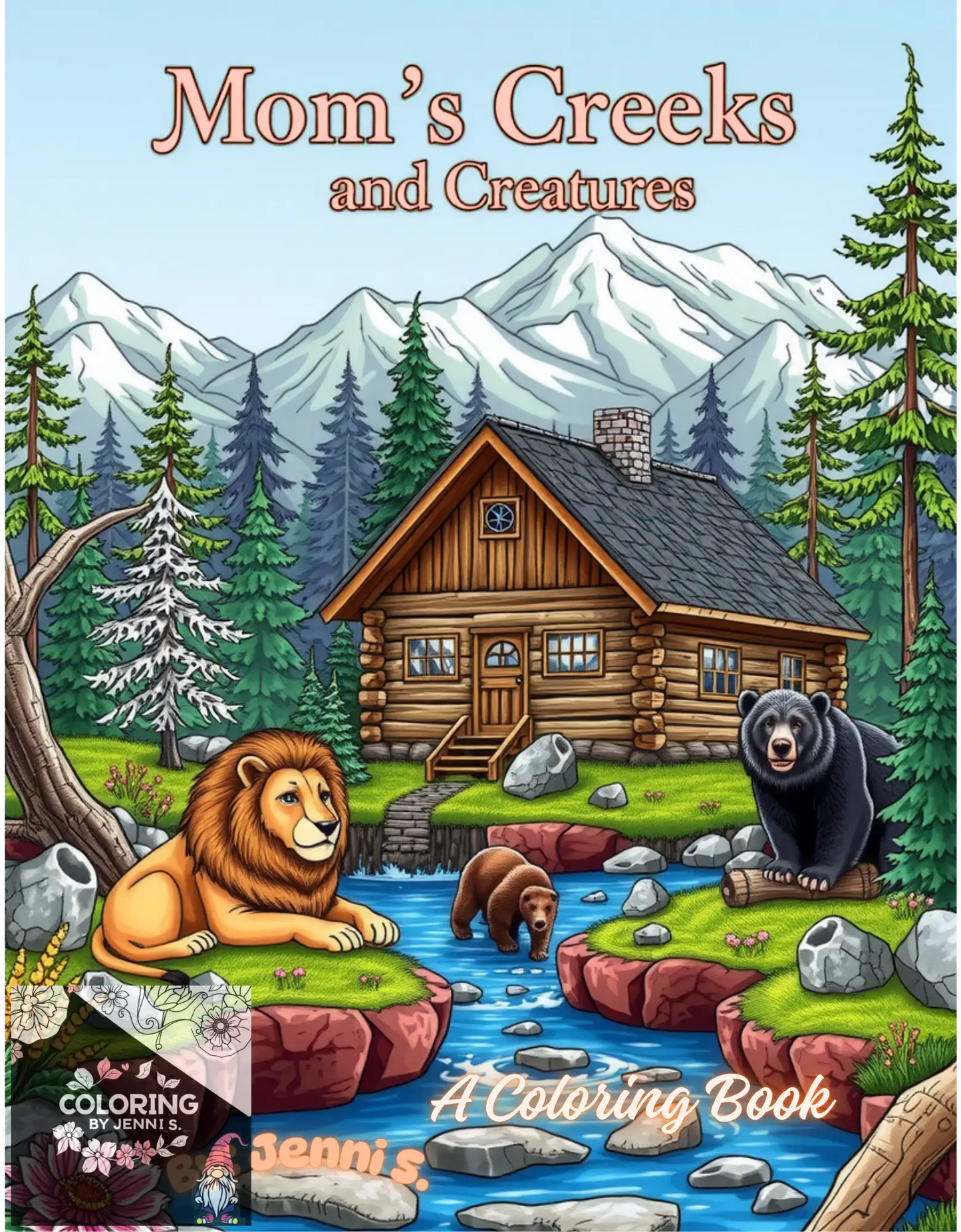 Custom Coloring Book -BUNDLE -Digital Copies -2 Books with 20 Pictures each - Coloring by Jenni S.