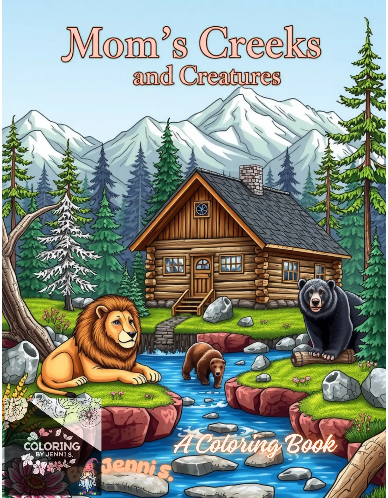 Custom Coloring Book -BUNDLE -Digital Copies -2 Books with 20 Pictures each - Coloring by Jenni S.
