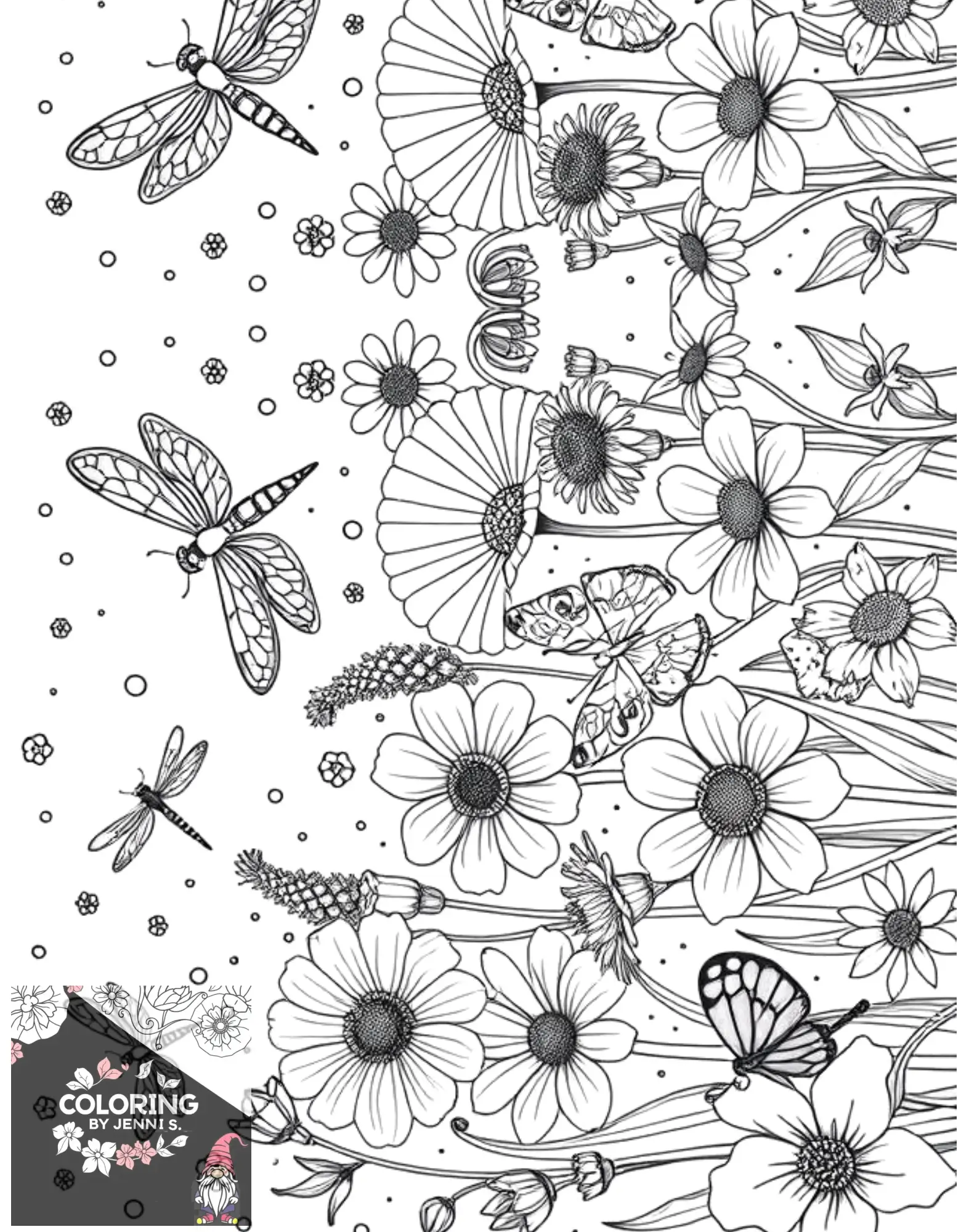Custom Coloring Book -BUNDLE -Digital Copies -2 Books with 30 Pictures each - Coloring by Jenni S.