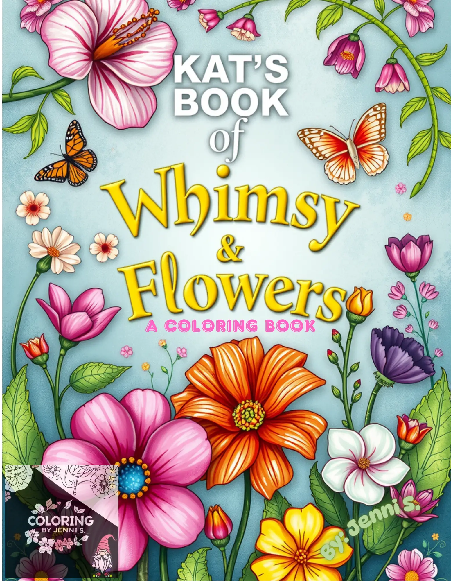 Custom Coloring Book -BUNDLE -Digital Copies -2 Books with 30 Pictures each - Coloring by Jenni S.