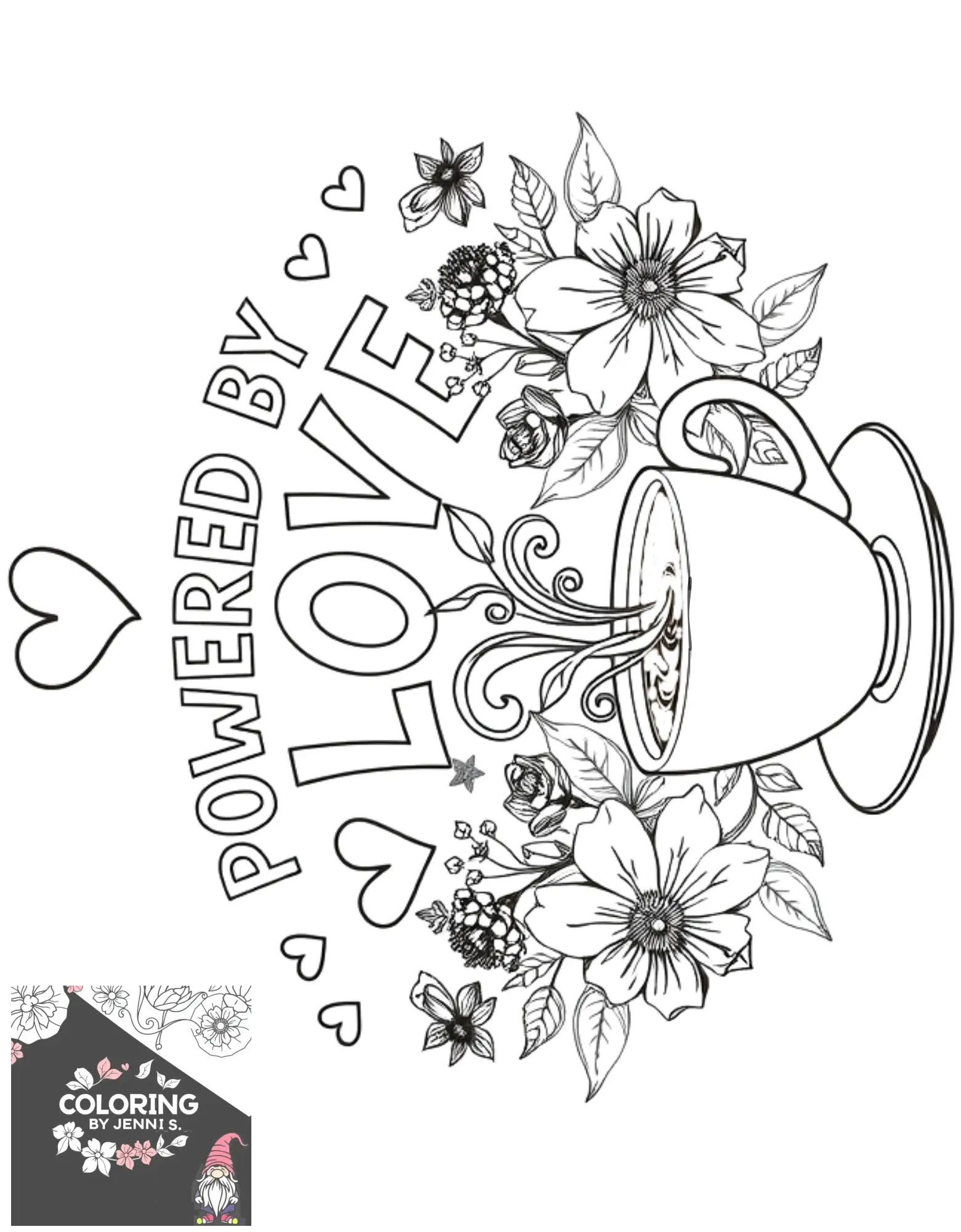 Custom Coloring Book -BUNDLE -Digital Copies -2 Books with 40 Pictures each - Coloring by Jenni S.