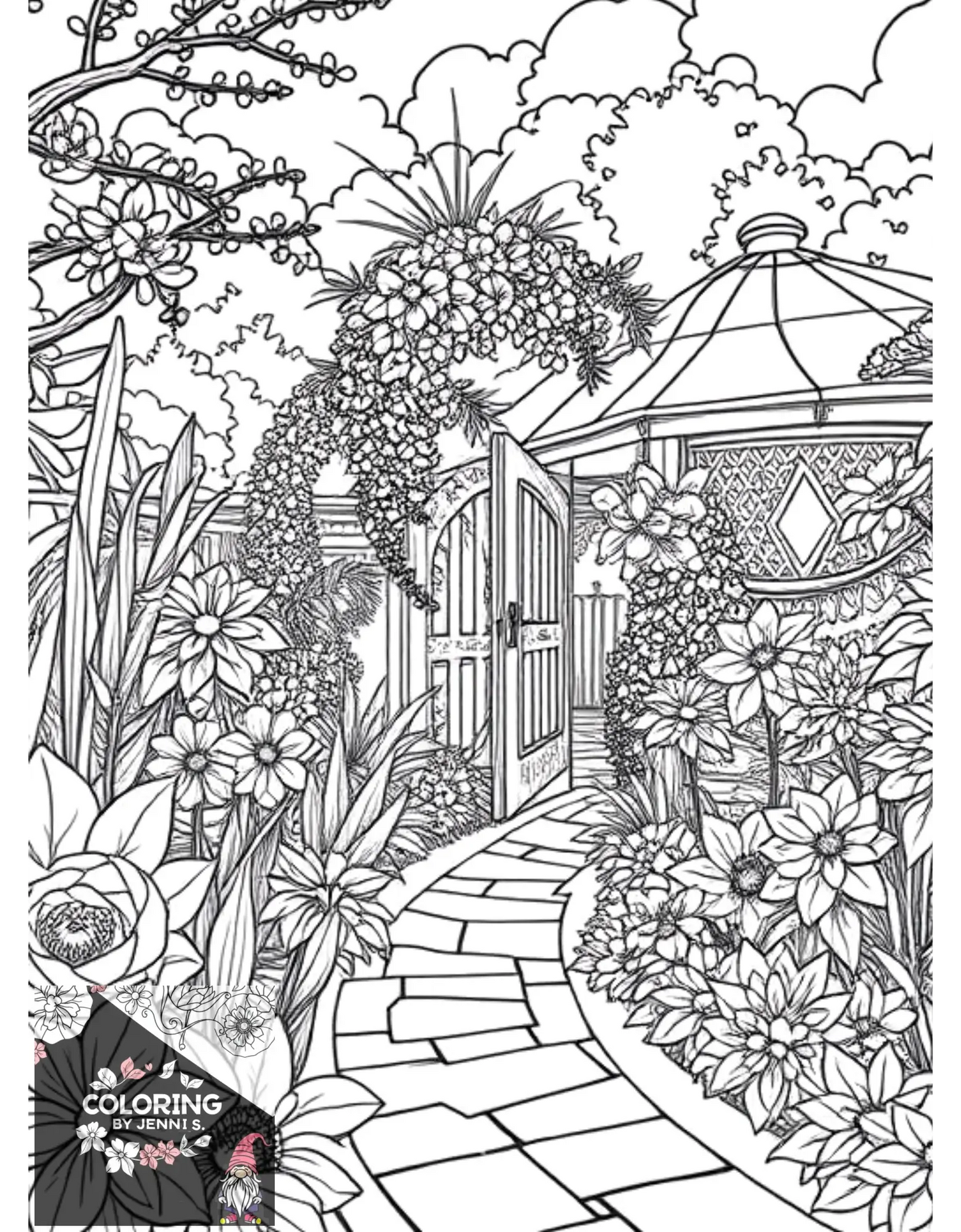Custom Coloring Book -BUNDLE -Physical Copies -2 Books with 20 Pictures each - Coloring by Jenni S.