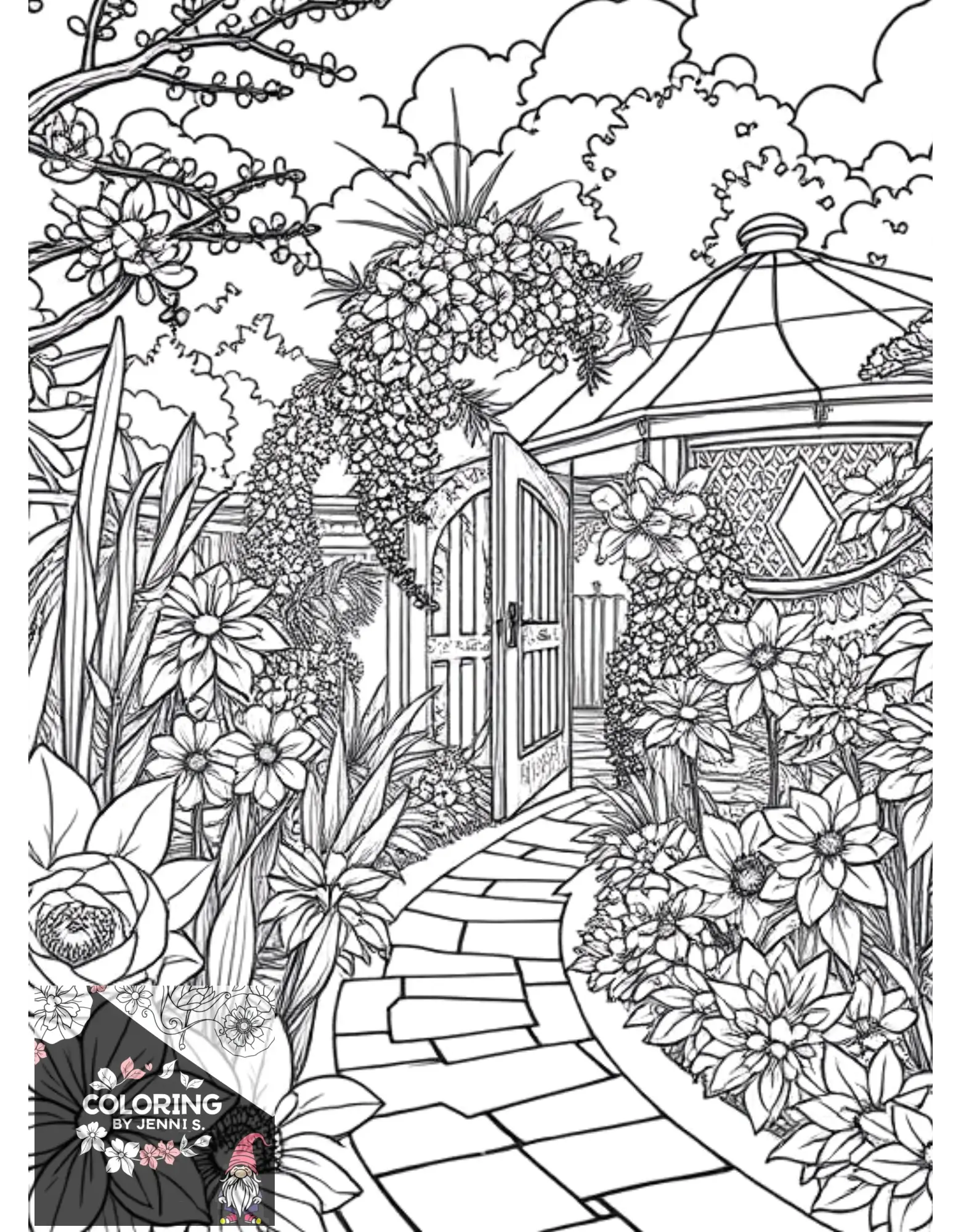 Custom Coloring Book -BUNDLE -Physical Copies -2 Books with 20 Pictures each - Coloring by Jenni S.