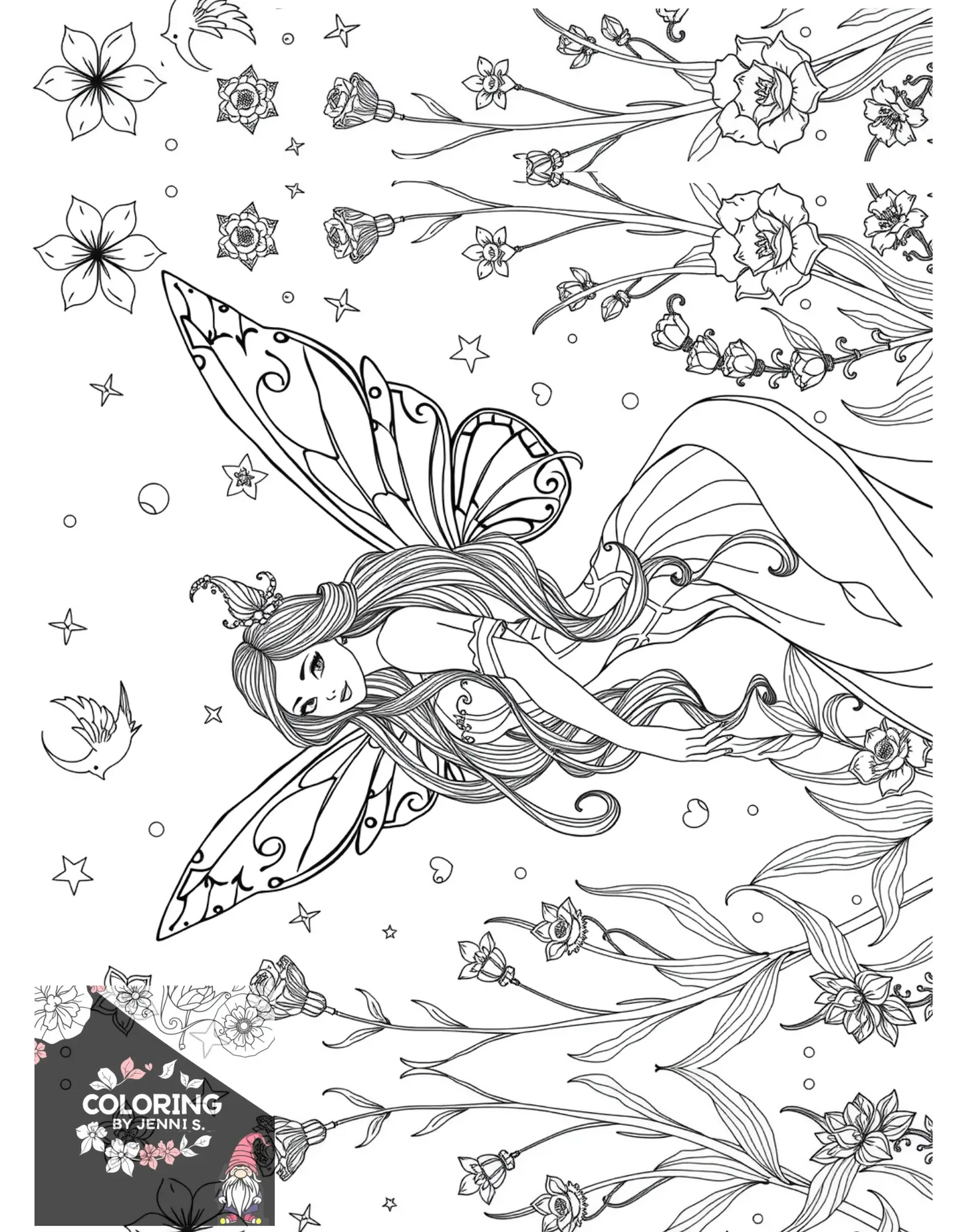 Custom Coloring Book -BUNDLE -Physical Copies -2 Books with 20 Pictures each - Coloring by Jenni S.