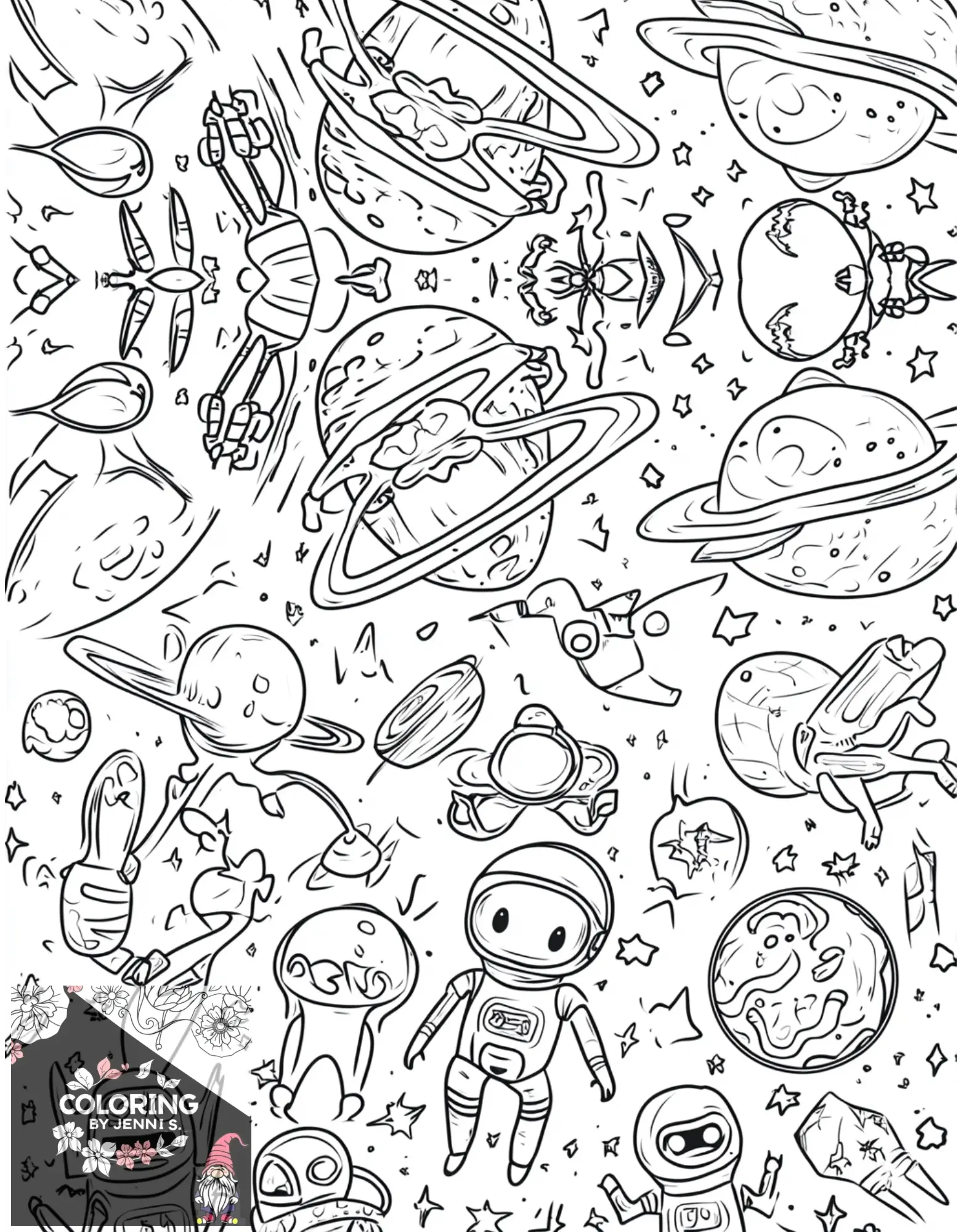 Custom Coloring Book -BUNDLE -Physical Copies -2 Books with 30 Pictures each - Coloring by Jenni S.