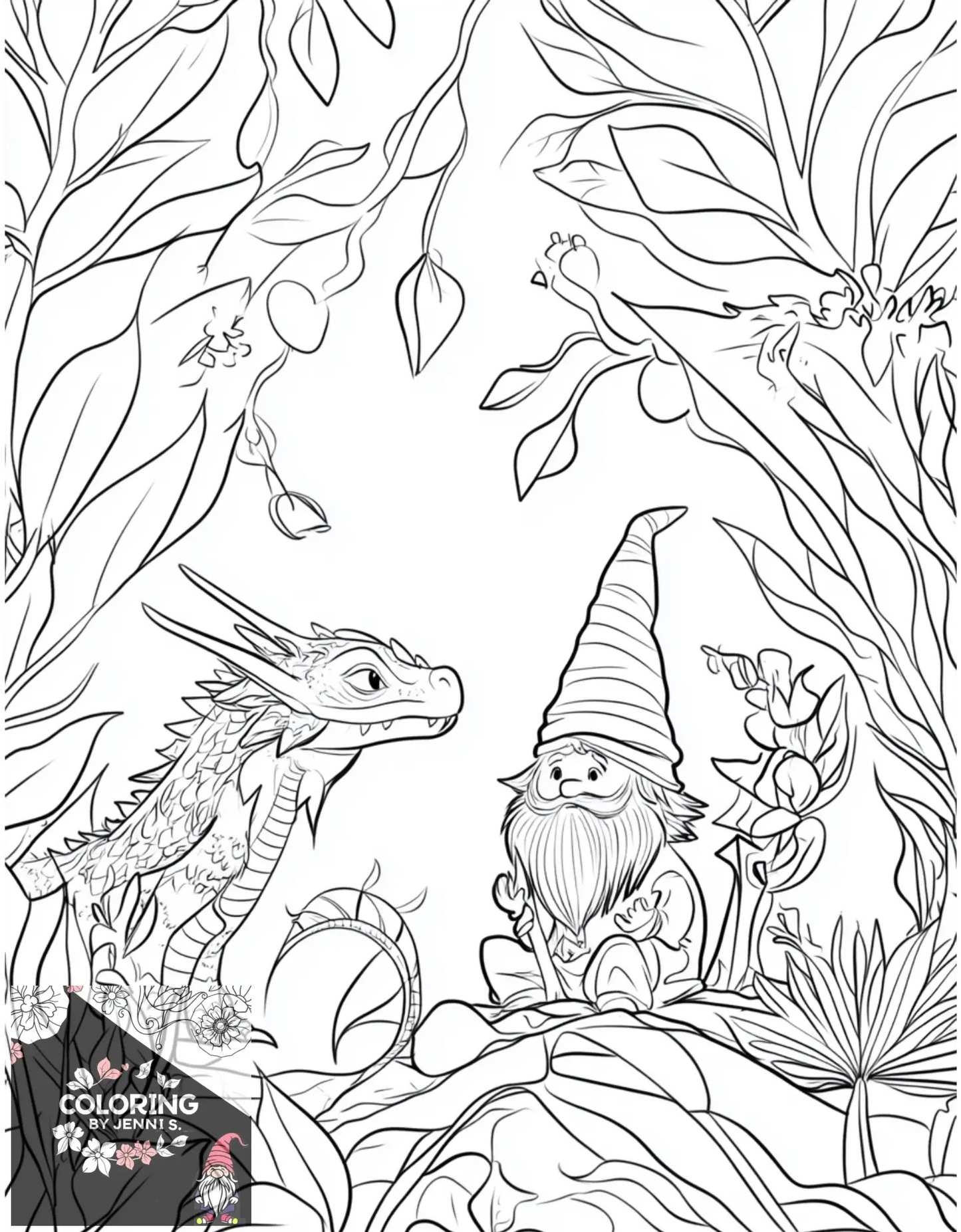 Custom Coloring Book -BUNDLE -Physical Copies -2 Books with 30 Pictures each - Coloring by Jenni S.