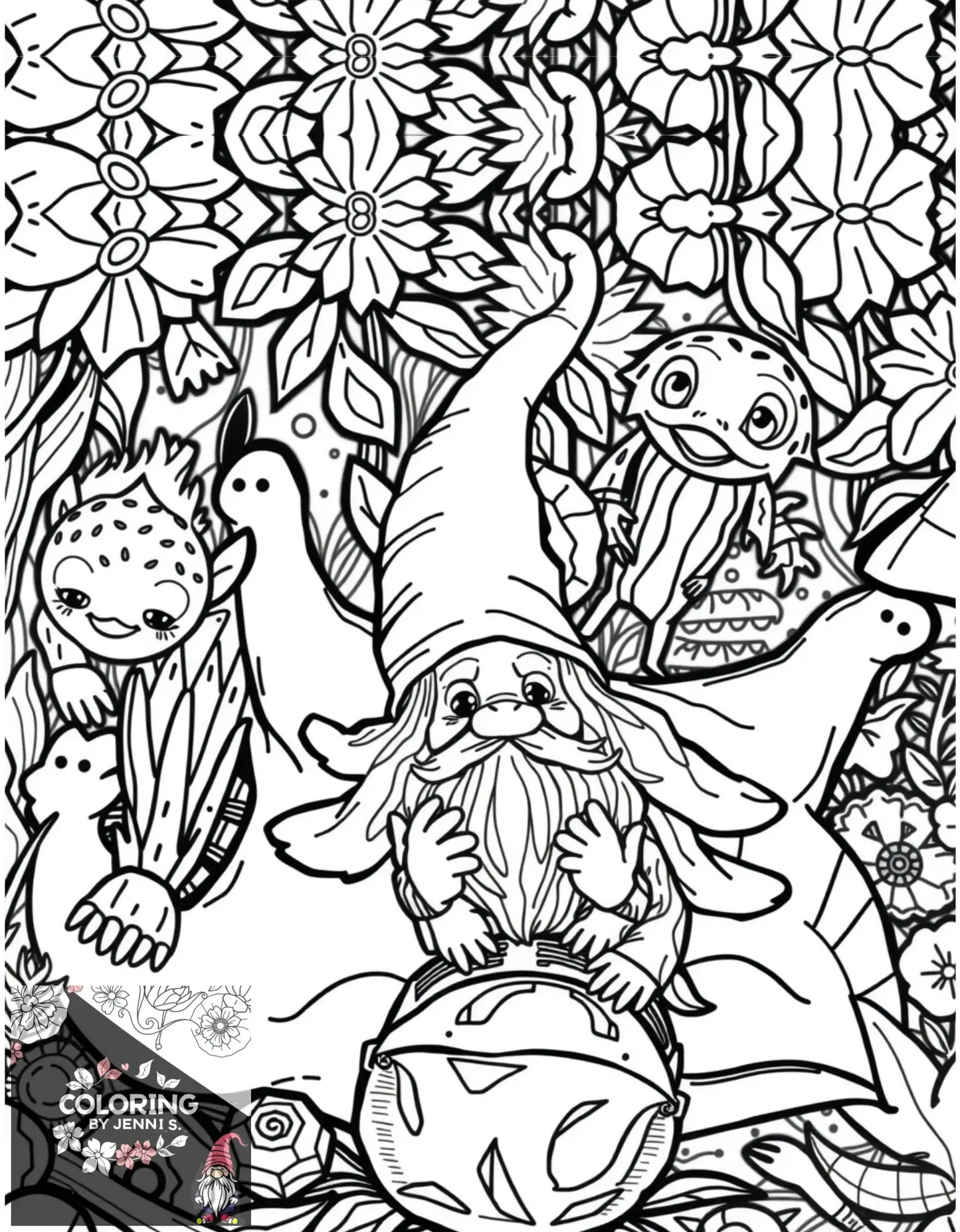 Custom Coloring Book -BUNDLE -Physical Copies -2 Books with 40 Pictures each - Coloring by Jenni S.