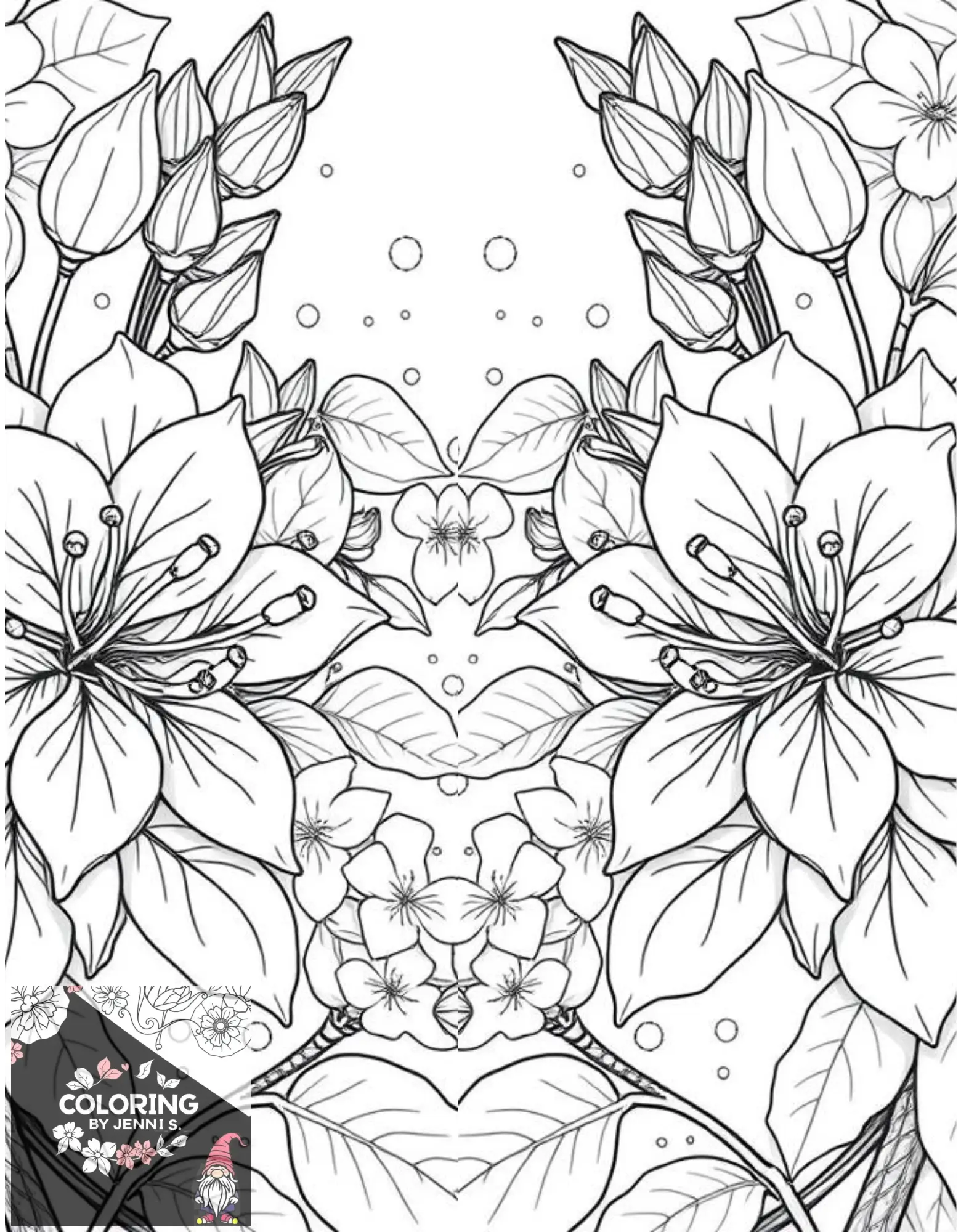 Custom Coloring Book -BUNDLE -Physical Copies -2 Books with 40 Pictures each - Coloring by Jenni S.