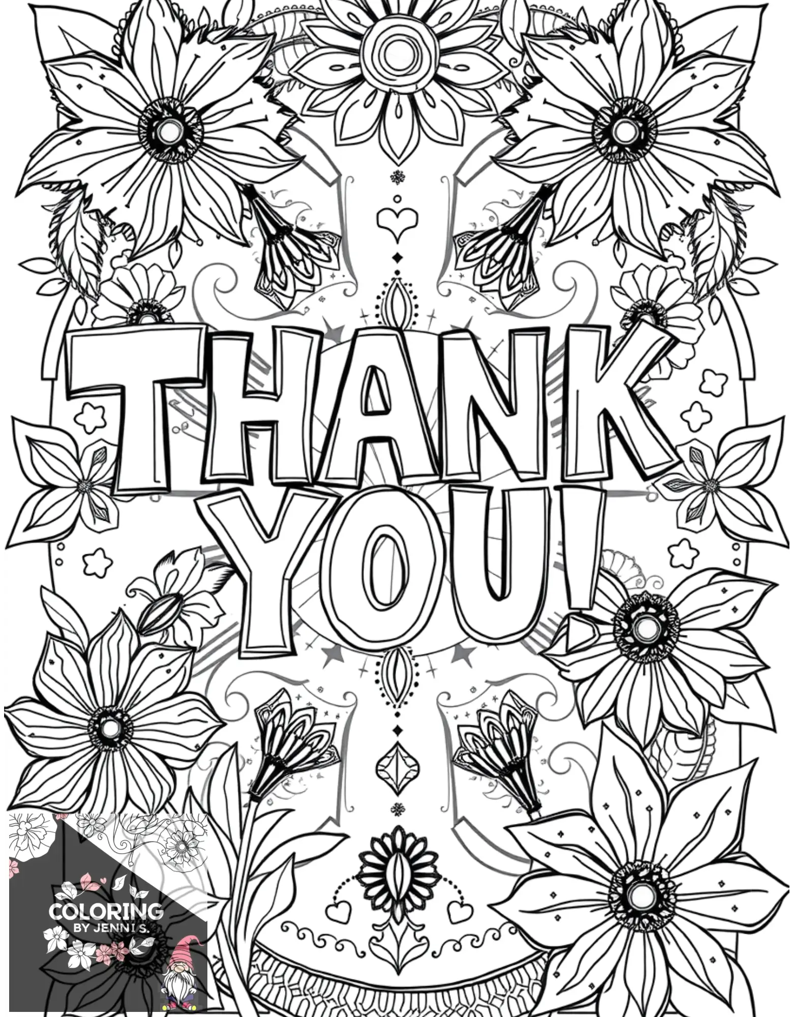 Custom Coloring Book -BUNDLE -Digital Copies -2 Books with 40 Pictures each - Coloring by Jenni S.