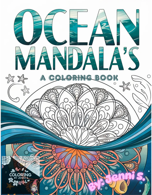 Ocean Mandala's - Coloring by Jenni S.